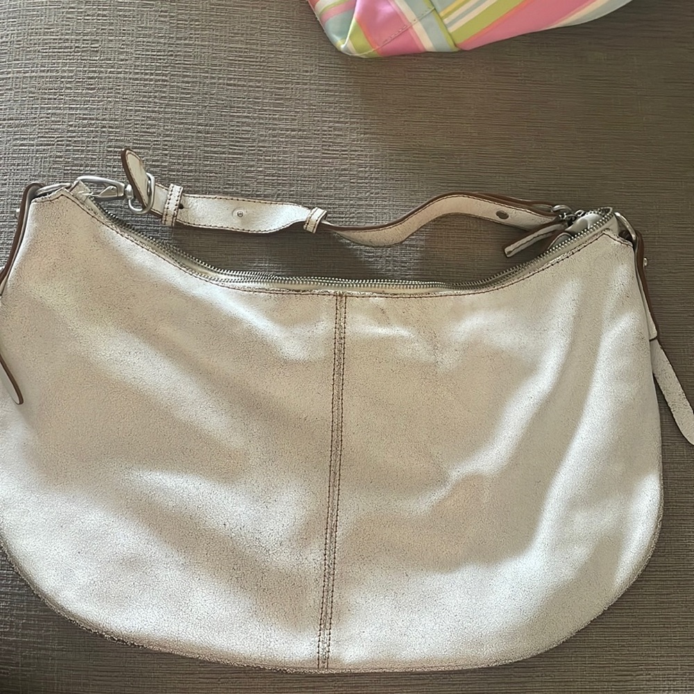 vintage white purse
